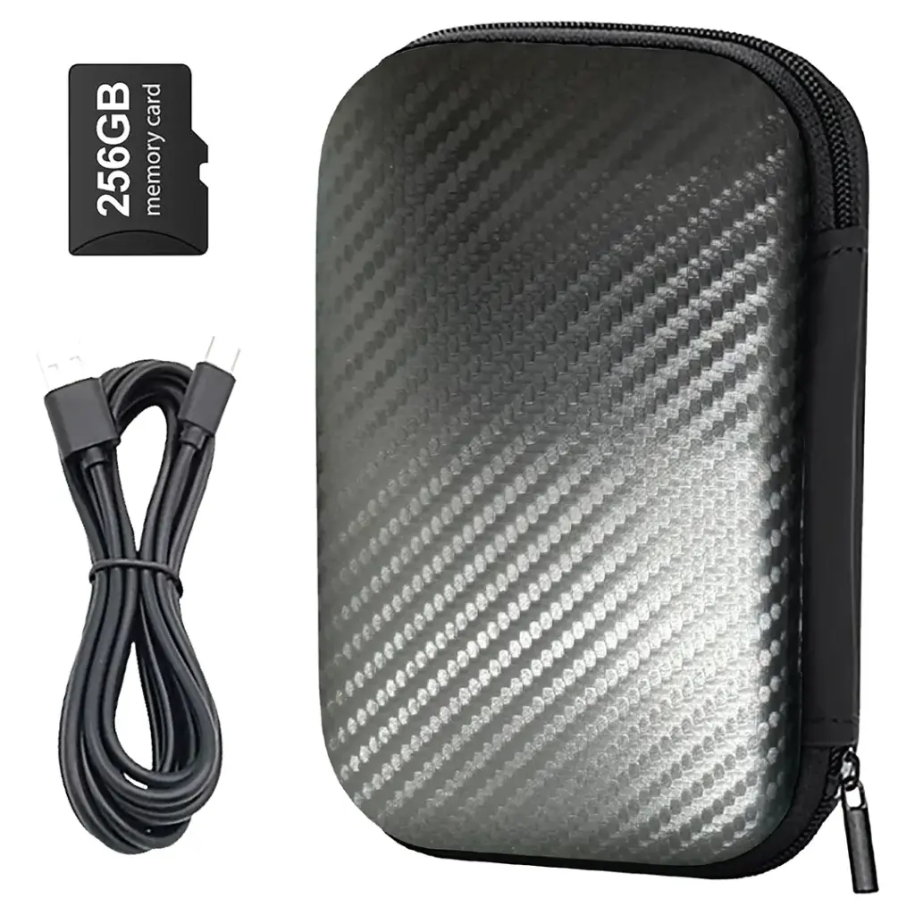 PORODO GAMING 4" SQUARE DISPLAY, Retro Handheld Game Console, True 60hz Gameplay, 10 Hour Playtime, Dual 3D Joystick